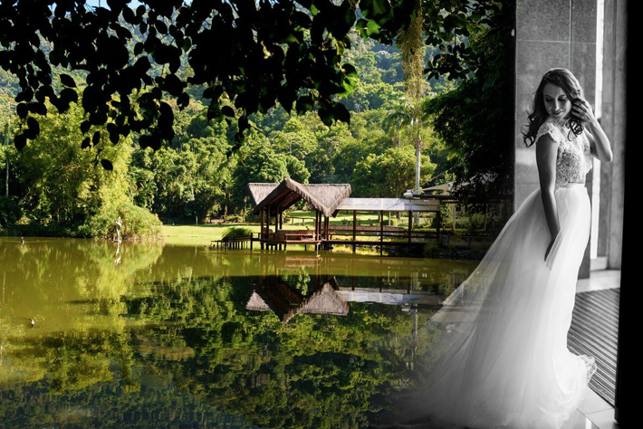 casamento ao ar livre no verão