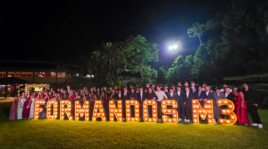 Festa de formatura do Ensino Médio RJ, do Colégio Recanto, no Espaço Lajedo