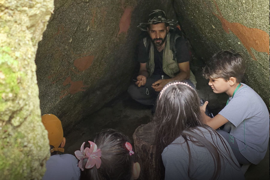 Aventura na Floresta, passeio escolar Fazenda Alegria + Lajedo, zona sudoeste do Rio de Janeiro
