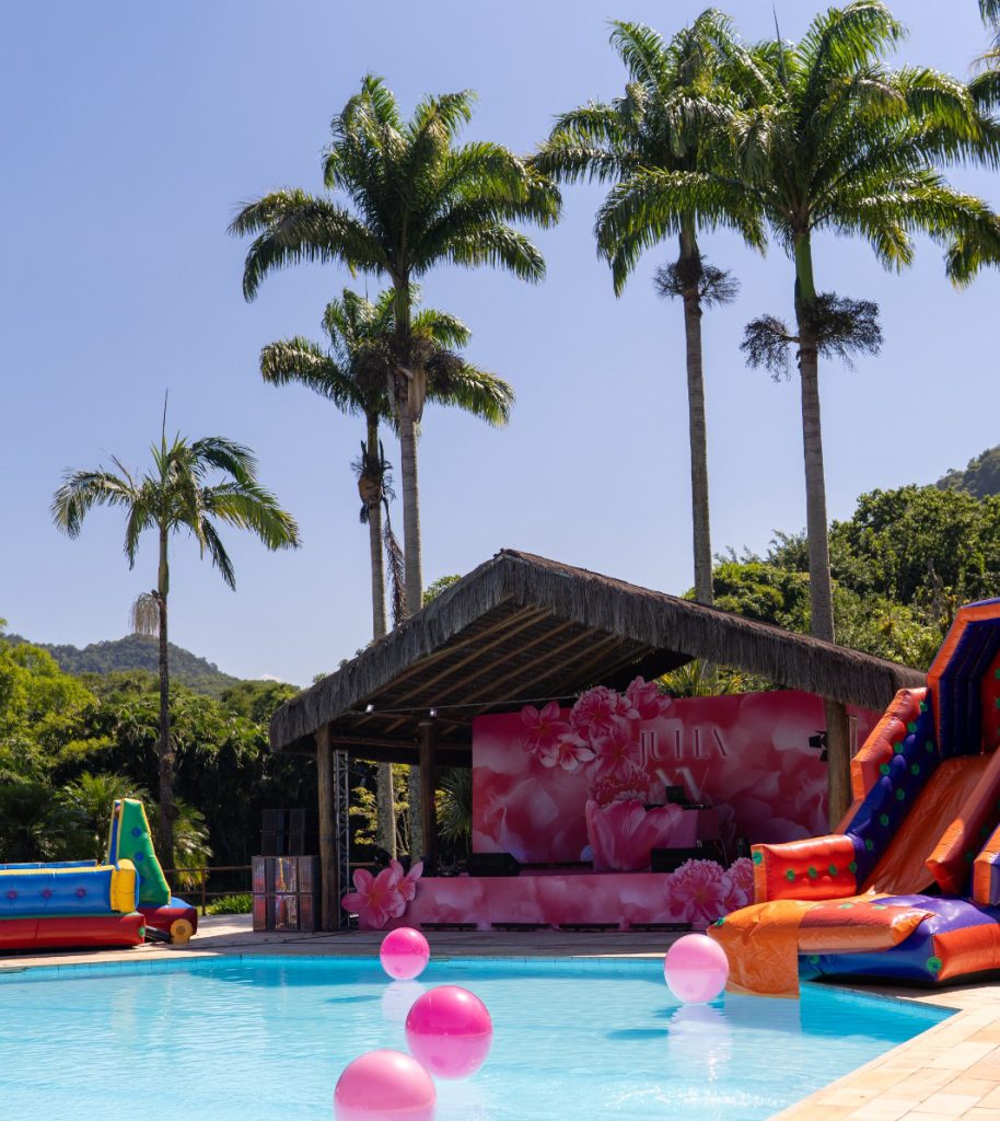 Espaço Lajedo 3, perfeito para um 15 Anos pool party na Barra da Tijuca ou Recreio