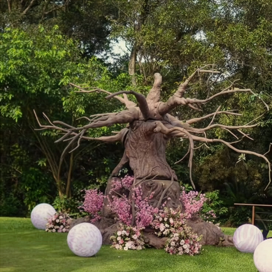 Decoração da festa da Zuri, filha de Ludmilla e Brunna Gonçalves, feita por Andrea Guimaraes