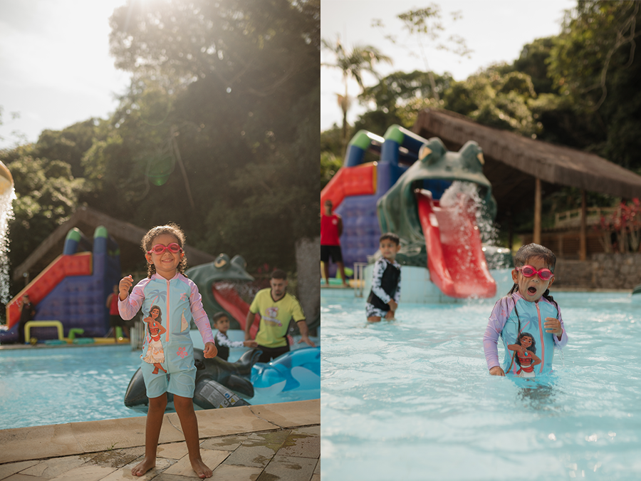 Festa infantil na piscina, Pool Pary da Alana no Lajedo 2 Aquapark